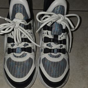 Louis Vuitton Multicolor and White Sneakers